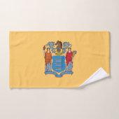 New Jersey State Flag Badhandtuch Set (Handtuch)