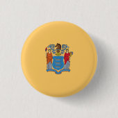 New Jersey State Flag Button (Vorderseite)