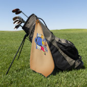 New Jersey State Flag Golf Handtuch (Gras)