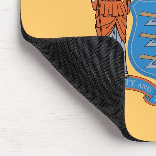 New Jersey State Flag Mousepad (Ecke)