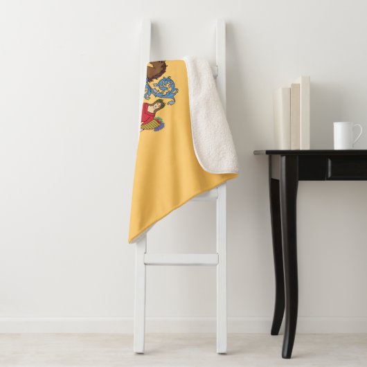 New Jersey State Flag Sherpadecke (Beispiel)