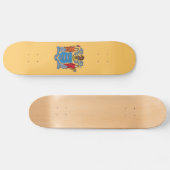 New Jersey State Flag Skateboard (Horizontal)