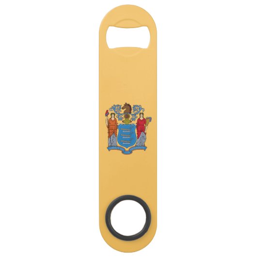 New Jersey State Flag Speed Flaschenöffner (Vorderseite)
