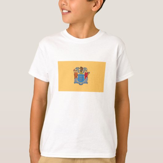 New Jersey State Flag T-Shirt (Vorderseite)
