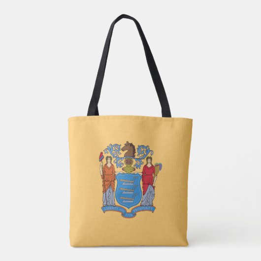 New Jersey State Flag Tasche (Rückseite)