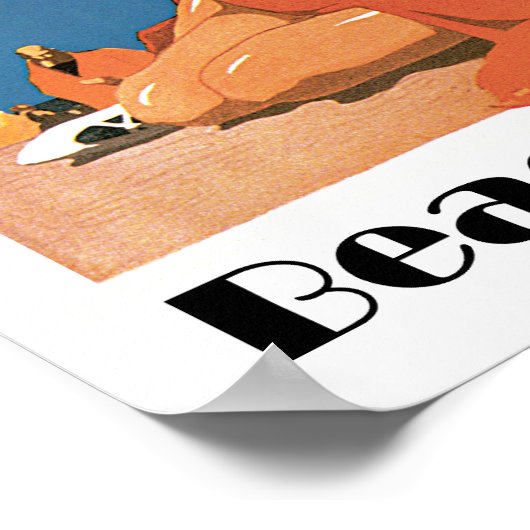 New Jersey Strände ~ Beach Haven Poster (Ecke)