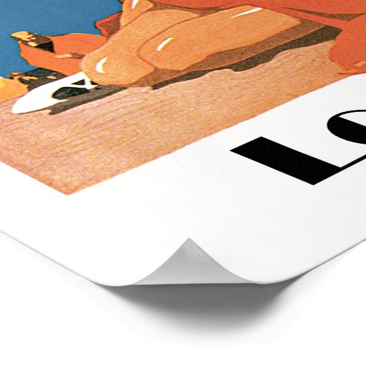 New Jersey Strände ~ Longport Poster (Ecke)