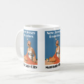 New Jersey Strände ~ Margate City Kaffeetasse (Vorderseite Links)