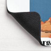 New Jersey Strände ~ Margate City Mousepad (Ecke)