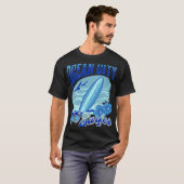 New Jersey Surfer Ocean City Nj Surfing Beach Sand T-Shirt (Vorne ganz)