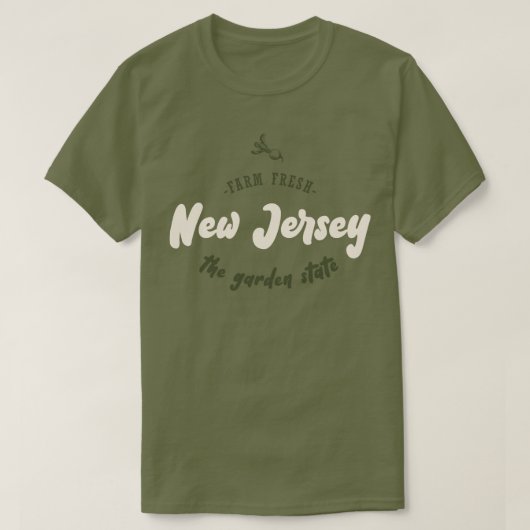 New Jersey - The Garden Staat - Frische Pasta mach T-Shirt (Design vorne)