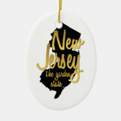 New Jersey The Garden Staat Keramik Ornament (Vorne)
