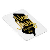 New Jersey The Garden Staat Magnet (Rechte Seite)