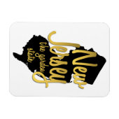 New Jersey The Garden Staat Magnet (Horizontal)
