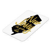 New Jersey The Garden Staat Magnet (Linke Seite)