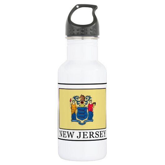 New Jersey Trinkflasche (Vorderseite)