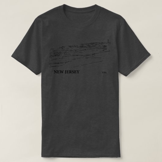 New Jersey USA 3 T-Shirt (Design vorne)