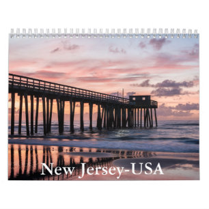 New Jersey-USA-Kalender Kalender