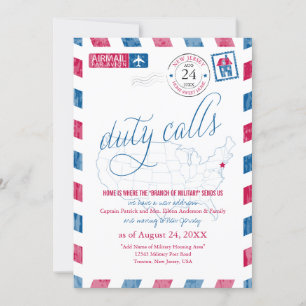 New Jersey USA Karte Luftpost Militär Umzug