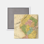 New Jersey USA Magnet (Vorderseite/Rückseite)