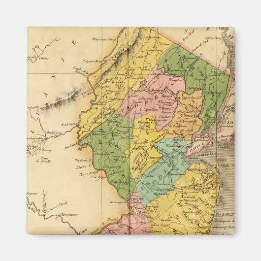 New Jersey USA Magnet (Vorne)