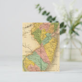 New Jersey USA Postkarte (Stehend Vorderseite)