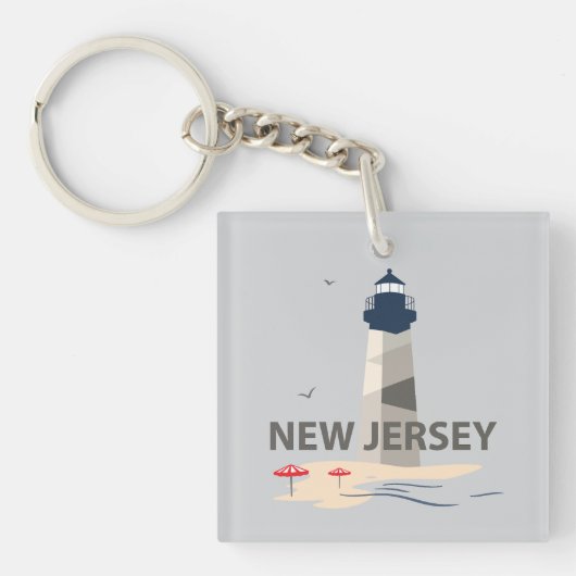 New Jersey, USA Schlüsselanhänger (Vorderseite)