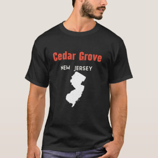 New Jersey USA Staat America New Jerseyite Cedar G T-Shirt