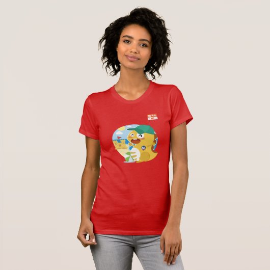 New-Jersey VIPKID T - Shirt (orange) (Vorne ganz)