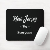 New Jersey Vs Everyone Mousepad (Mit Mouse)