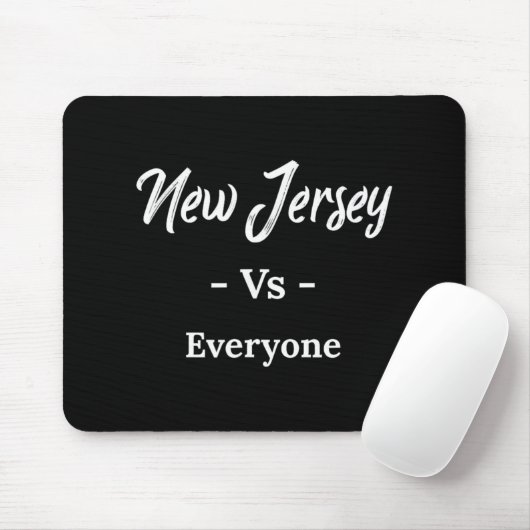 New Jersey Vs Everyone Mousepad (Mit Mouse)