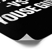 New Jersey Vs Youse Guys Funny Jersey Slang Boys G Poster (Ecke)