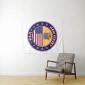 New Jersey Wandteppich (Beispiel (Horizontal))
