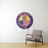 New Jersey Wandteppich (Beispiel)