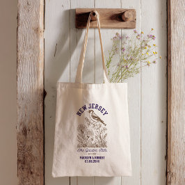 New Jersey Wedding Welcome Bag, Staat Liebe Tragetasche