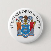 New Jersey-Zeichen Button (Vorderseite)