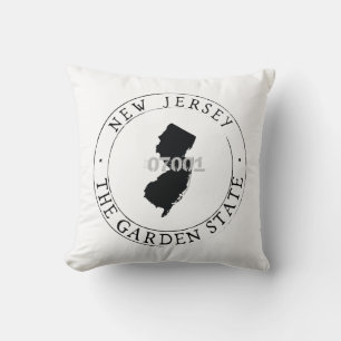 New Jersey Zip Code Pillow Kissen
