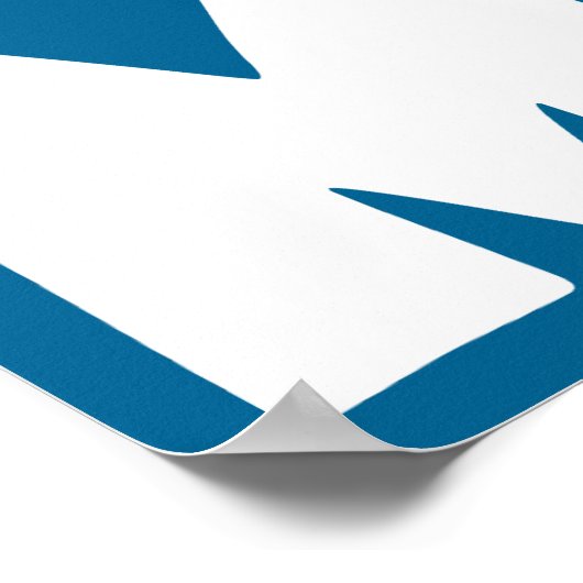 New Jersey Zuhause Heart Staat Poster Sign (Ecke)