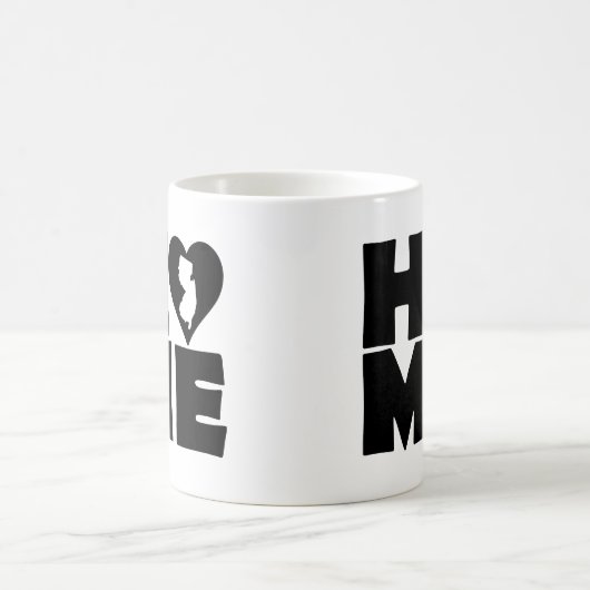 New-Jersey Zuhause-Herz-Staats-Tasse oder Kaffeetasse (Mittel)