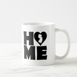 New-Jersey Zuhause-Herz-Staats-Tasse oder Kaffeetasse
