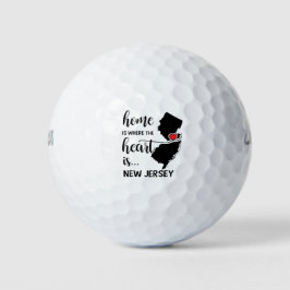New Jersey Zuhause ist das Herz Golfball