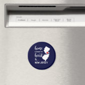 New Jersey Zuhause ist das Herz Magnet (In Situ (Geschirrspüler))