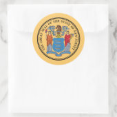 New Jerseyan Siegel, Siegel New Jersey Sticker (Tasche)