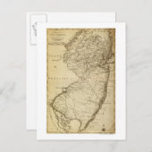 New JerseyPanoramakarteNew Jersey Postkarte (Vorne/Hinten)