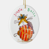 NEW Jingle Bells Guinea Pig Ornament (Rechts)