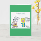 New Job Congratulations Card - Toby & Ruß Karte (Gelbe Blume)