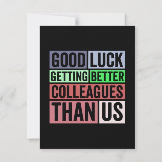 New Job Funny | Abschiedsarbeiter Verlassend | Gut Ankündigung (Vorderseite)