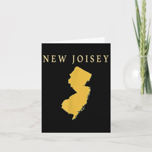 New Joisey Funny  Karte (Vorderseite)