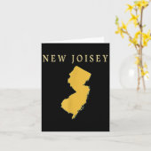 New Joisey Funny  Karte (Gelbe Blume)