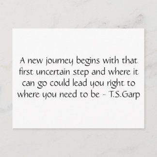 New Journey Postkarte